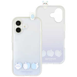 グルマンディーズ iPhone 16(6.1インチ)IIIIfitClearケース フレーム チイカワ モモンガ CK-59D グルマンディーズ iPhone 16(6.1インチ)IIIIfitClearケース フレーム チイカワ モモンガ CK-59D