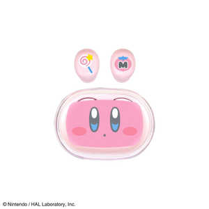 グルマンディーズ フルワイヤレスイヤホン 星のカービィ ［ワイヤレス(左右分離) /Bluetooth対応］ BKBY-16PK