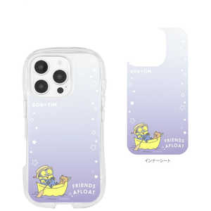 グルマンディーズ iPhone 16 Pro(6.3インチクリスタルクリアケース ミニオンズ ボブ&ティム MINI-506B グルマンディーズ iPhone 16 Pro(6.3インチクリスタルクリアケース ミニオンズ ボブ&ティム MINI-506B
