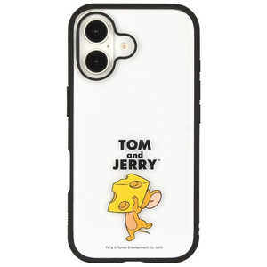 グルマンディーズ iPhone 16(6.1インチ)IIIIfitClearケース トムジェリ ジェリー TMJ-244A グルマンディーズ iPhone 16(6.1インチ)IIIIfitClearケース トムジェリ ジェリー TMJ-244A