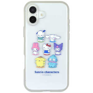 グルマンディーズ iPhone 16 Plus(6.7インチ) IIIIfitClearケース サンリオ ミックス SANG-448MX グルマンディーズ iPhone 16 Plus(6.7インチ) IIIIfitClearケース サンリオ ミックス SANG-448MX