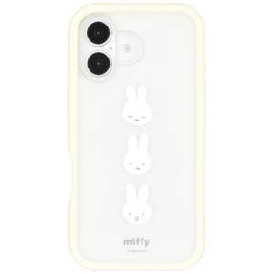 グルマンディーズ iPhone 16(6.1インチ)プランプフレームケース ミッフィー MF-542A グルマンディーズ iPhone 16(6.1インチ)プランプフレームケース ミッフィー MF-542A