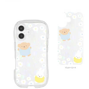 グルマンディーズ iPhone 16(6.1インチ)クリスタルクリアケース ミッフィー ミッフィー&ボリス MF-546B グルマンディーズ iPhone 16(6.1インチ)クリスタルクリアケース ミッフィー ミッフィー&ボリス MF-546B