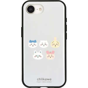 グルマンディーズ iPhone 16e IIIIfit ケース ちいかわ フェイス CK-68B グルマンディーズ iPhone 16e IIIIfit ケース ちいかわ フェイス CK-68B
