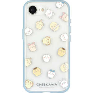 グルマンディーズ iPhone 16e IIIIfit Clear ケース ちいかわ 総柄 CK-69A グルマンディーズ iPhone 16e IIIIfit Clear ケース ちいかわ 総柄 CK-69A