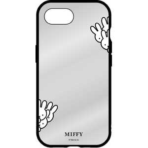 グルマンディーズ iPhone 16e IIIIfit Clear ケース ミッフィー ひょっこり MF-574C