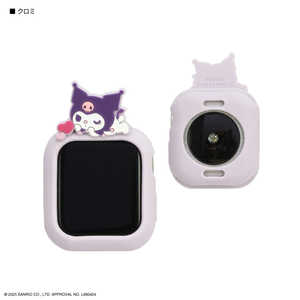 グルマンディーズ Apple Watch 41/40mm シリコンケース サンリオキャラクターズ クロミ SANG-543KU グルマンディーズ Apple Watch 41/40mm シリコンケース サンリオキャラクターズ クロミ SANG-543KU