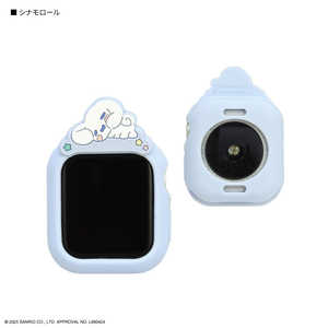 グルマンディーズ Apple Watch 41/40mm シリコンケース サンリオキャラクターズ シナモロール SANG-543CN グルマンディーズ Apple Watch 41/40mm シリコンケース サンリオキャラクターズ シナモロール SANG-543CN