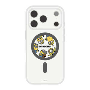 グルマンディーズ iPhone17 Pro IIIIfit プランプフレーム ミニオンズ MINI-531A グルマンディーズ iPhone17 Pro IIIIfit プランプフレーム ミニオンズ MINI-531A