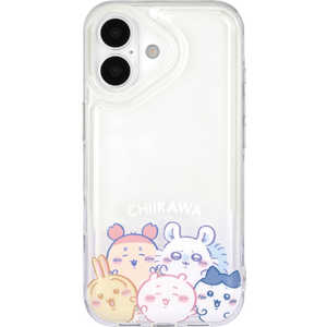 グルマンディーズ iPhone17 ケース IIIIfit Clear ちいかわ CK-90A