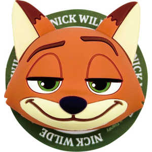 グルマンディーズ ディズニーキャラクター MagSafe マルチグリップ ニック・ワイルド DNG-317NC