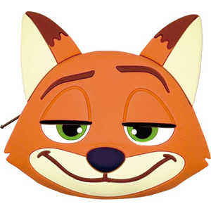 グルマンディーズ ディズニーキャラクター MagSafe シリコンポーチ ニック・ワイルド DNG-318NC