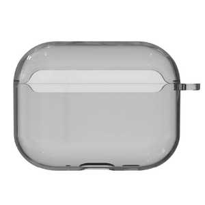 グルマンディーズ AirPodsPro3ケース シリコンケース スモーク ARP-17SK