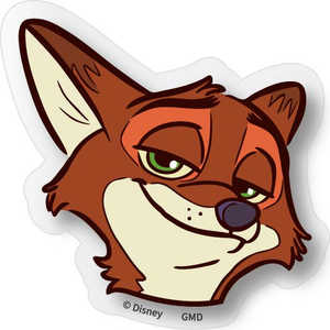 グルマンディーズ ディズニー/ピクサー・キャラクター punipop ニックワイルド DNG-325NC