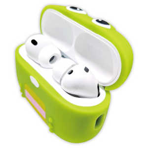 グルマンディーズ AirPodsPro3ケース シリコーンケース シリコンケース GACHAPIN ＆ MUKKU ムック ガチャピン FT-58A