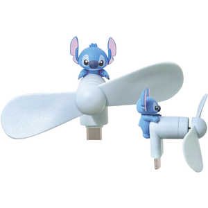 グルマンディーズ コネクタ付ミニクールファンC ディズニーキャラクター スティッチ DNG-362ST