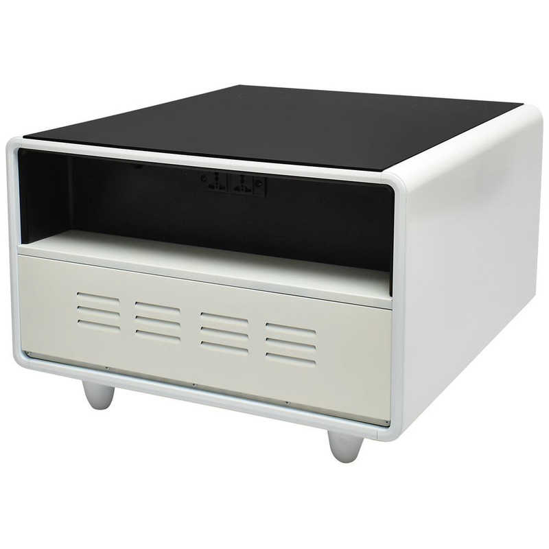 ロイヤル ロイヤル スマートテーブル 「SMART TABLE」 LOOZER (ルーザー) WHITE 冷蔵庫付テーブル 1ドア 65L STB65 WHITE STB65 WHITE