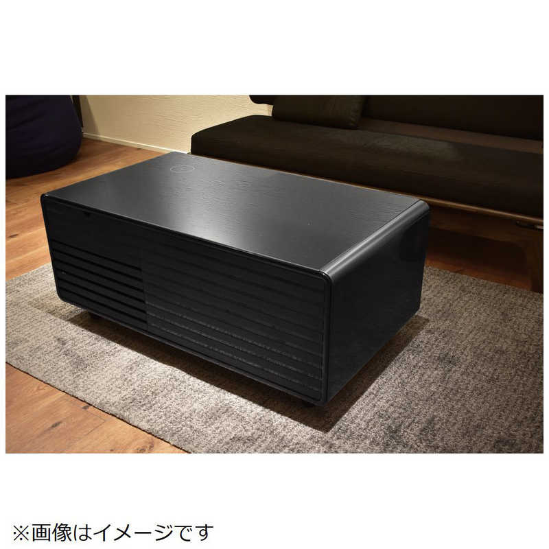 ロイヤル ロイヤル スマートテーブル 「SMART TABLE」 LOOZER (ルーザー) BLACK 冷蔵庫付テーブル 2ドア 93L STB90 BLACK STB90 BLACK
