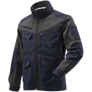 ミズノ ワークジャケット(通年向け) ［ユニセックス］ XL 14：ネイビー×チャコール F2JE119414