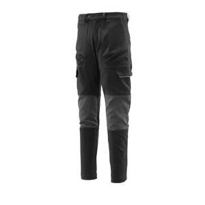 ミズノ ワークパンツ（通年向け） [ユニセックス] 4XL-8 09：ブラック×チャコール F2JF119409