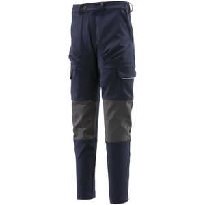 ミズノ ワークパンツ（通年向け） [ユニセックス] S 14：ネイビー×チャコール F2JF119414