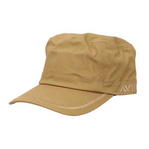 AVIREX アビレックス スタンダードワークキャップ 62?64cm ベージュ AXWORKCAP AVIREX アビレックス スタンダードワークキャップ 62?64cm ベージュ AXWORKCAP