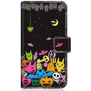 CASEMARKET Samsung Galaxy A20 スリム手帳型ケース ナイトメア パレード ハロウィン ダイアリー SCV46-BCM2S2100-78