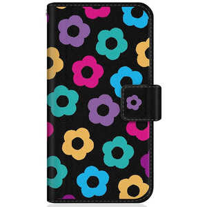 CASEMARKET Samsung Galaxy A20 スリム手帳型ケース カラフル デイジー クラシック SCV46-BCM2S2303-78