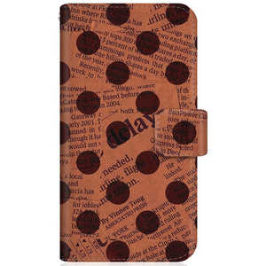 CASEMARKET Samsung Galaxy A20 スリム手帳型ケース Newspaper Dot ビンテージ オレンジ クラシック SCV46-BCM2S2552-78 CASEMARKET Samsung Galaxy A20 スリム手帳型ケース Newspaper Dot ビンテージ オレンジ クラシック SCV46-BCM2S2552-78
