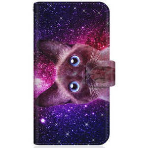 CASEMARKET Samsung Galaxy A20 NYAGO スリム手帳型ケース ノート キュート 肉球をペロペロするにゃ~。宇宙柄 シャムちゃん SCV46-BNG2S2272-78 CASEMARKET Samsung Galaxy A20 NYAGO スリム手帳型ケース ノート キュート 肉球をペロペロするにゃ~。宇宙柄 シャムちゃん SCV46-BNG2S2272-78