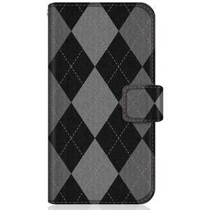 CASEMARKET SHARP AQUOS sense3 plus スリム手帳型ケース モノトーン アーガイル柄 ロンドン クラシカル アーガイル SH-M11-BCM2S2082-78 CASEMARKET SHARP AQUOS sense3 plus スリム手帳型ケース モノトーン アーガイル柄 ロンドン クラシカル アーガイル SH-M11-BCM2S2082-78