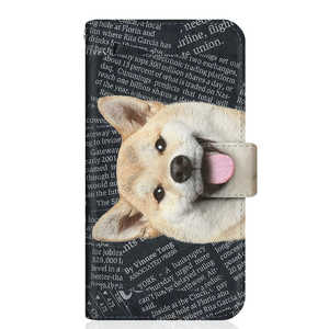 CASEMARKET Huawei nova 5T スリム手帳型ケース ZAKKA ZOO ノート キュート つぶらな瞳 柴犬 ワンワン ニュースペーパー 柄 ブラック YAL-L21-BCM2S2826-78 CASEMARKET Huawei nova 5T スリム手帳型ケース ZAKKA ZOO ノート キュート つぶらな瞳 柴犬 ワンワン ニュースペーパー 柄 ブラック YAL-L21-BCM2S2826-78