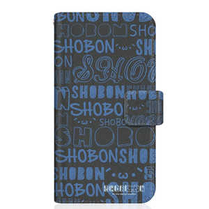 CASEMARKET Google Pixel 4 SHOBON スリム手帳型ケース ショボーン (´･ω･') クラシック ブルー G020N-BSB2S2611-78