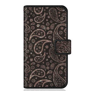CASEMARKET Google Pixel 4 スリム手帳型ケース ダーク ペイズリー ブロンズ ペイズリー柄 G020N-BCM2S2049-78 CASEMARKET Google Pixel 4 スリム手帳型ケース ダーク ペイズリー ブロンズ ペイズリー柄 G020N-BCM2S2049-78
