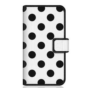CASEMARKET Google Pixel 4 XL スリム手帳型ケース ドット モノクロ パターン ホワイト G020P-BCM2S2018-78 CASEMARKET Google Pixel 4 XL スリム手帳型ケース ドット モノクロ パターン ホワイト G020P-BCM2S2018-78