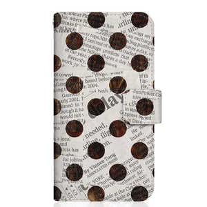 CASEMARKET Google Pixel 4 XL スリム手帳型ケース Newspaper Dot ビンテージ ホワイト クラシック G020P-BCM2S2550-78 CASEMARKET Google Pixel 4 XL スリム手帳型ケース Newspaper Dot ビンテージ ホワイト クラシック G020P-BCM2S2550-78