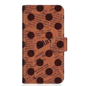 CASEMARKET Google Pixel 4 XL スリム手帳型ケース Newspaper Dot ビンテージ オレンジ クラシック G020P-BCM2S2552-78 CASEMARKET Google Pixel 4 XL スリム手帳型ケース Newspaper Dot ビンテージ オレンジ クラシック G020P-BCM2S2552-78