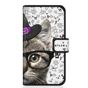 CASEMARKET Huawei nova 5T NYAGO スリム手帳型ケース ノート キュート メガネ フェイス キャット キュート バック イラスト YAL-L21-BNG2S2248-78 CASEMARKET Huawei nova 5T NYAGO スリム手帳型ケース ノート キュート メガネ フェイス キャット キュート バック イラスト YAL-L21-BNG2S2248-78