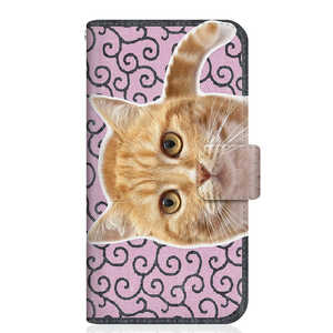 CASEMARKET Huawei nova 5T NYAGO スリム手帳型ケース ノート キュート 甘えんぼう 茶トラ 猫 ペロペロするにゃ~。 にゃんとも 和風 だにゃ~。 唐草模様 ピンク CASEMARKET Huawei nova 5T NYAGO スリム手帳型ケース ノート キュート 甘えんぼう 茶トラ 猫 ペロペロするにゃ~。 にゃんとも 和風 だにゃ~。 唐草模様 ピンク