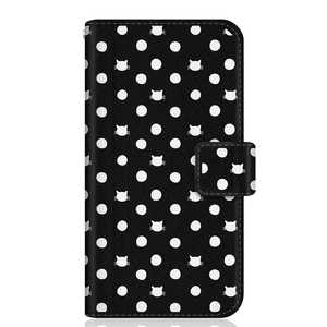 CASEMARKET Google Pixel 4 NYAGO スリム手帳型ケース ノート キュート ドット パターン ブラック G020N-BNG2S2019-78 CASEMARKET Google Pixel 4 NYAGO スリム手帳型ケース ノート キュート ドット パターン ブラック G020N-BNG2S2019-78