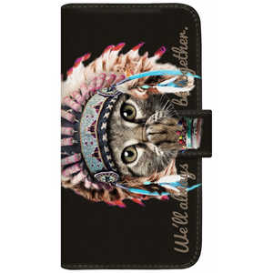 CASEMARKET Samsung Galaxy Note10+ NYAGO 厚手手帳型ケース インディアン ソラちゃん 肉球をペロペロするにゃー。 かわいい猫フェイス ブラック SC-01M-BNG2A70 CASEMARKET Samsung Galaxy Note10+ NYAGO 厚手手帳型ケース インディアン ソラちゃん 肉球をペロペロするにゃー。 かわいい猫フェイス ブラック SC-01M-BNG2A70