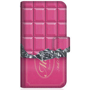 CASEMARKET OPPO Reno3 A スリム手帳型ケース 板チョコ コレクション チョコレート ダイアリー ストロベリー CPH2013-BCM2S2264-78