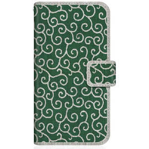 CASEMARKET OPPO Reno3 A スリム手帳型ケース 唐草模様 和柄 手帳 クラシック CPH2013-BCM2S2304-78