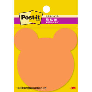 3Mジャパン Post-it(ポスト・イット)付箋 強粘着シルエットノートクマ SSS-BEU 3Mジャパン Post-it(ポスト・イット)付箋 強粘着シルエットノートクマ SSS-BEU