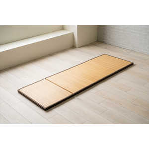 イケヒコ ひんやり 竹ごろ寝マット ブラウン (約80×180cm) イケヒコ ひんやり 竹ごろ寝マット ブラウン (約80×180cm)