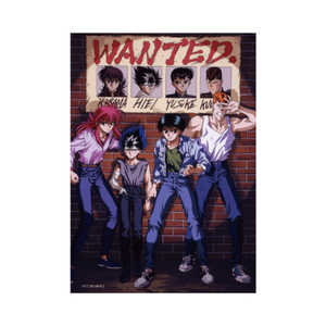 スモールプラネット ポスターステッカー 幽遊白書 WANTED PE1081 スモールプラネット ポスターステッカー 幽遊白書 WANTED PE1081