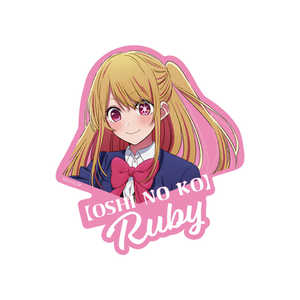 スモールプラネット アウトドアステッカー 推しの子 ルビー ロゴ KK1012 スモールプラネット アウトドアステッカー 推しの子 ルビー ロゴ KK1012