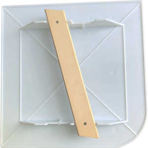 トラスコ中山 TRUSCOPPパテ板持ち手付き295X295mm  TBPP295