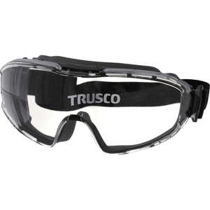 トラスコ中山 TRUSCOカラーセーフティーゴーグル(ワイドビュータイプ)ブラック G5008BK