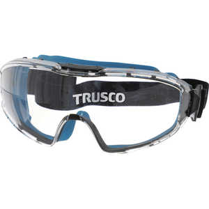 トラスコ中山 TRUSCOカラーセーフティーゴーグル(ワイドビュータイプ)ブルー G5008B